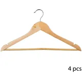 5five simply smart 5 five simply smart Set aus 4 Holzbügeln