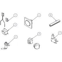 Thule Step/Omnistep Endkappen schwarz Satz