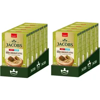 JACOBS Löskaffee Dubai Chocolate Style Cappuccino 10 x 8 Instant Getränke-Sticks