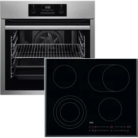 AEG Backofen-Set Glaskeramikkochfeld