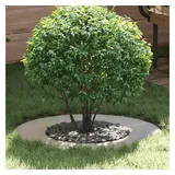 vidaXL Geeignet für Flache Baumringe 5 Stk Ø40/70 cm Silber