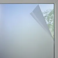 GARDINIA Fensterfolie Milchglas-Optik, Weiß-matt