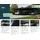CANOPIA Doppel-Carport Oslo 5,96 x 9,01 m schwarz inkl. UV-Schutz
