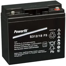 Exide Sonnenschein Powerfit S312/18 F5 Akku Blei PB 12Volt 18Ah