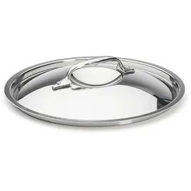 De Buyer - Edelstahl Deckel, Gussgriff - Durchmesser 24 cm - 3709.24N, Silber