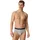 SCHIESSER Herren Slips, 3er Pack - 95/5 Rio Briefs, Logo-Bund, Stretch Baumwolle Schwarz/Blau/Grau 2XL