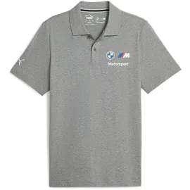 Puma BMW M Motorsport Essentials Poloshirt Herren 03 medium gray heather M