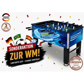 CARROMCO Tischkicker Brilliant-XT braun (05078)