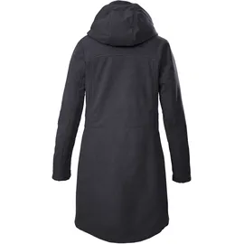 G.I.G.A. DX by killtec Damen Softshellparka/Parka mit abzippbarer Kapuze GW 34 WMN SFTSHLL PRK, 36, schwarz, schwarz