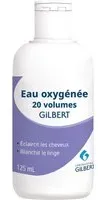 GILBERT EAU OXYGÉNÉE 20 VOLUMES - Eau oxygénée stabilisée à volumes. fl 125 ml Solution(S)