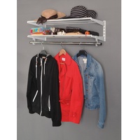 DIY Element System GmbH Element System Regal-Set Wardrobe Garderobe Jackenständer Kleiderhaken weiß