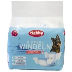 NOBBY Windeln für Hündinnen, XL, 40 - 58 cm