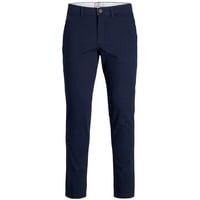 JACK & JONES Marco Hose mit Slim Fit in Dunkelblau-W33 / L30