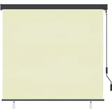 vidaXL Außenrollo 160x250 cm Creme
