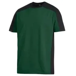 FHB® T-Shirt zweifarbig MARC, grün/schwarz 1 Stück, Größe: XXL