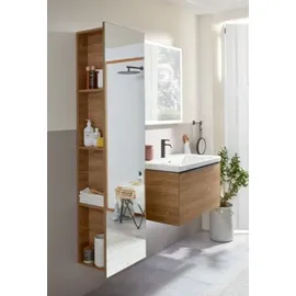 Villeroy & Boch V&B Spiegelregal Subway 3.0 45x170x30cm, mit Regal links, kansas oak