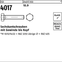 Industrial Quality Supplies Sechskantschraube ISO 4017 M36 x 190 1 Stück