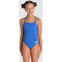 Arena Team Badeanzug Mädchen Challenge Einfarbig - Royal-white / 128