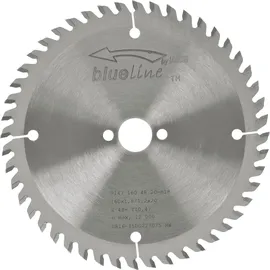 AKE Kreissägeblatt HW, Durchmesser 160 x 1,2 x 20 mm Z48 Flach-Trapezzahn, positiv