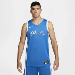 Griechenland Limited Road Nike Basketballtrikot (Herren) - Blau, M