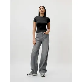 LeGer By Lena Gercke LeGer T-Shirt Ria, LeGer by Lena Gercke schlicht, slim fit schwarz S (36)