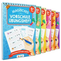 edubini Magische Vorschule Übungshefte: 6er Set