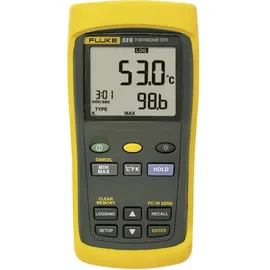 Fluke 53 II B Temperatur-Messgerät -250 - +1767 °C Fühler-Typ J, K, T, E, R, S, N