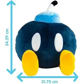 TOMY Mocchi-Mocchi Bob-Raupe 38 cm Blau