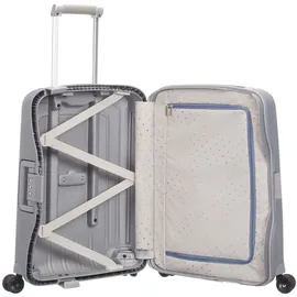 Samsonite S'Cure 4-Rollen Cabin 55 cm / 34 l silver