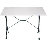 Lesli Living Gartentisch 100 x 60 x 73 cm Weiß