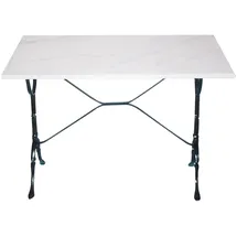 Lesli Living Gartentisch 100 x 60 x 73 cm Weiß