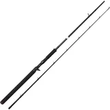 Savage Gear SG2 Jerk Specialist BC Rod, Angelruten, Spinnruten, Raubfisch, Hecht, Barsch, Forelle, Zander, Unisex, Schwarz, 1.98m | 30-80g