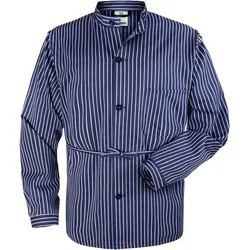 Skandinavisches Arbeitshemd Langarm "431 VL" Klassiker blau/weiß - S - Blau