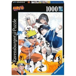 Ravensburger Puzzle Ravensburger 17449 Naruto vs. Sasuke Puzzle, 1000 Puzzleteile bunt