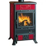 La Nordica Holzofen | ROSSELLA R1.16 CERAMICA | 9,0 kW | Bordeaux
