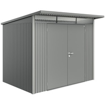 Biohort AvantGarde A5 2,54 x 1,74 m quarzgrau-metallic Doppeltür