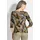 GOLDNER Viskosebluse mit Allover-Leo-Druck in honig gemustert), | Gr.: 42