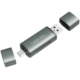Logilink USB 3.2 Gen Kartenleser CR0043 Alugehäuse