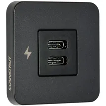 ScanStrut TILE | USB-C / USB-C Ladegerät für 12/24V schwarz