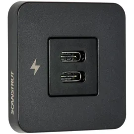 ScanStrut TILE | USB-C / USB-C Ladegerät für 12/24V schwarz