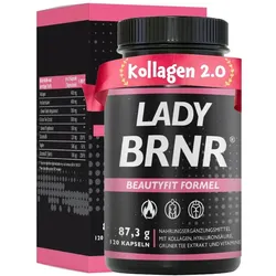 BRNR LADY BRNR Stoffwechsel Kapseln mit Kollagen + Hyaluron 120 St