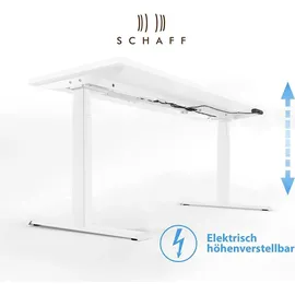 Schaff Schreibtisch REC elektrisch höhenverstellbar / Weiß