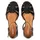 Pavement Riemchensandalen Damen Schwarz 37