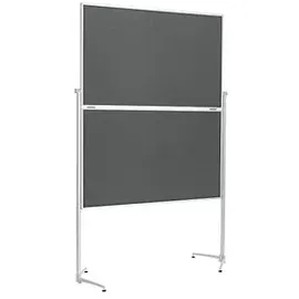 Magnetoplan Moderationstafel 120 x 150 cm grau