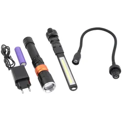 DMAX Taschenlampen Set  Universelle Taschen-/ Arbeitsleuchte ULG 103