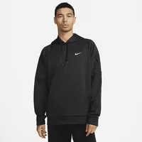 Nike Therma Therma-FIT Fitness-Pullover Herren Black/Black/White L