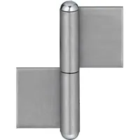 Simonswerk Anschweißband KO 4, 140x50x14x4 2tlg. Stahl blank