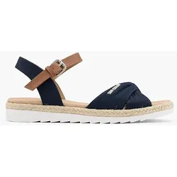 Sandale - Damen - navyblau