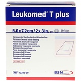 BSN Medical Leukomed T Plus Pflaster transparent steril 5 x 7.2cm, 50 Stück