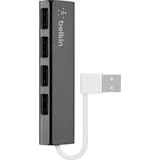 Belkin USB 2.0 HUB, 1:4, SLIM, PASSIV, black